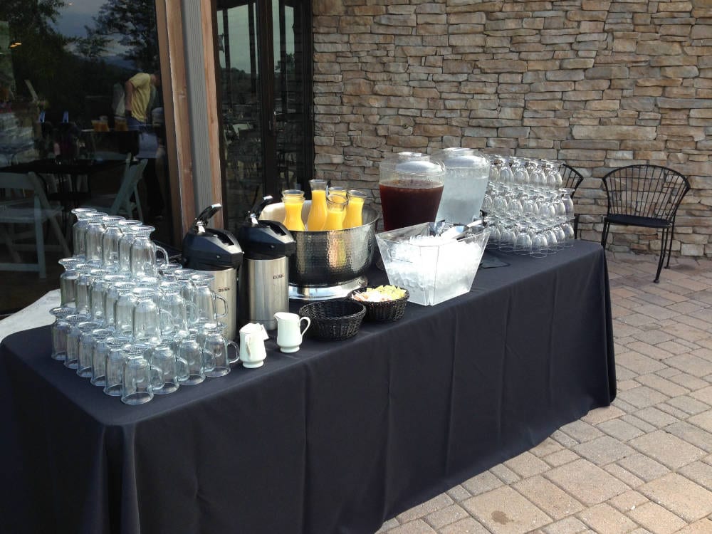 Beverage-Station-Brunch Event and Party Catering and Tasting